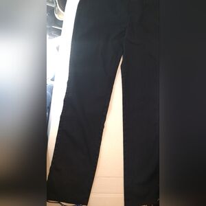 High Waist Black Uniform Women's Straight Leg Pants Size 2